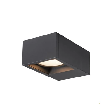 Kültéri Fali lámpa, antracit, 3000K/4000K CCT kapcsolóval, 1100 lm, CRI 80, 95°, SLV Eskina Frame 1004747