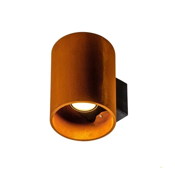 Kültéri Fali lámpa, lefelé és felfelé világít, rozsda, 3000K/4000K CCT kapcsolóval, 516 lm, CRI 80, 65°, SLV Rusty Up/down 1004651