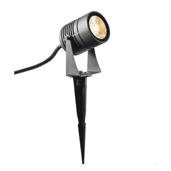 Kültéri Leszúrható lámpa, antracit, 3000K melegfehér, 400 lm, CRI 80, 40°, SLV LED Spike 1002201