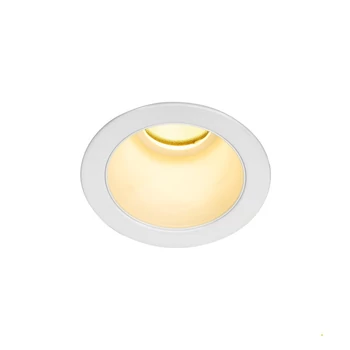 Süllyesztett lámpa, fehér, 3000K melegfehér, 550 lm, CRI 80, 25°, SLV Horn Magna 1002591