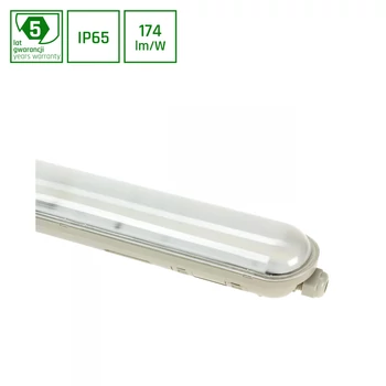 Armatúra, fehér, 4000K melegfehér, beépített LED, 5900 lm, CRI 80, 120°, SPECTRUM LED SLI028025NW_PW_DALI