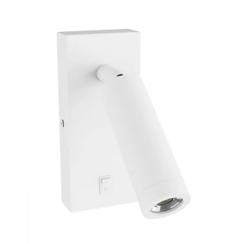 Fali lámpa, kapcsolóval, fehér, GU10, SPECTRUM LED SLIP003039