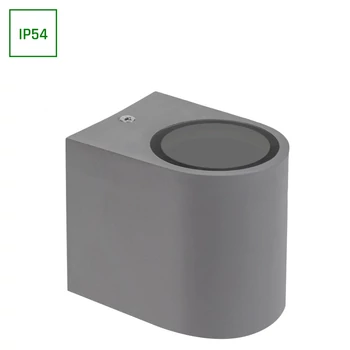 Kültéri Fali lámpa, szürke, GU10, SPECTRUM LED SLIP007007