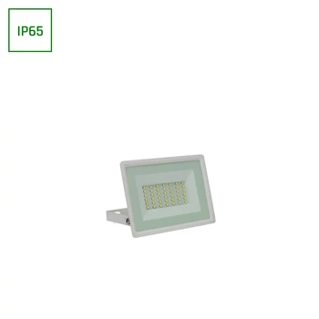 Kültéri Reflektor, fehér, 3000K melegfehér, beépített LED, 2700 lm, CRI >70, 100°, SPECTRUM LED SLI029054WW_PW