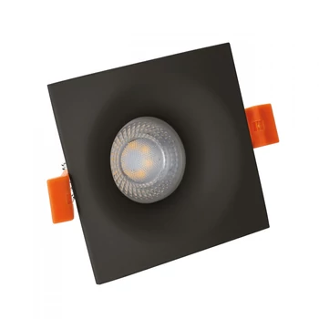 szpot lámpa, fekete, GU10, SPECTRUM LED SLIP001015