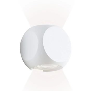 Viokef BALLITO fali lámpa, 2 foglalattal, fehér, 3000K melegfehér, beépített LED , 235 lm, VIO-4210900