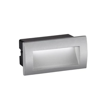 Viokef RIVA beépíthető lámpa szürke, 3000K melegfehér, beépített LED, 210 lm, VIO-4124900