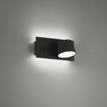 Viokef SAM lefelé és felfelé világít fali lámpa, integrált foglalattal, fekete, beépített LED , 1620 lm, VIO-4243400