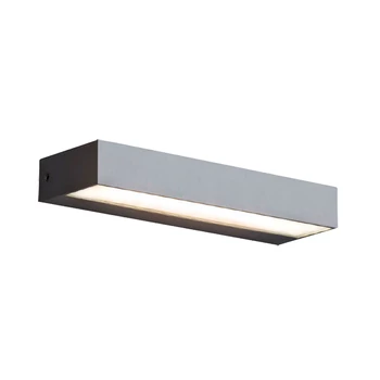 Viokef TECH fali lámpa, szürke, 3000K melegfehér, beépített LED , 800 lm, VIO-4137600