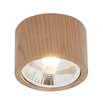 Zuma Line Oak spotlámpa, barna, GU10, 1x15W, ZU-3010103