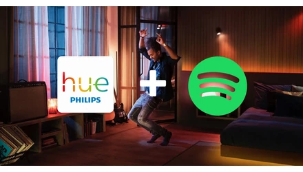 Megérkezett a Philips Hue + Spotify integráció