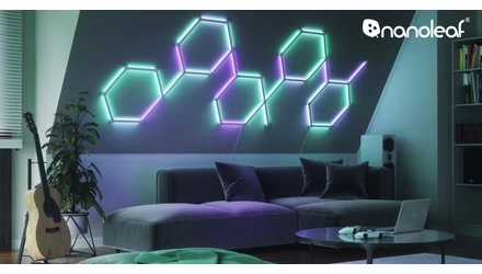 Futurisztikus háttérfény: Itt az új Nanoleaf Lines