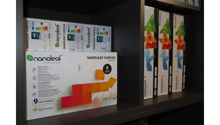 Akcióban a Nanoleaf Canvas – hozzánk is megérkeztek a négyszög panelek