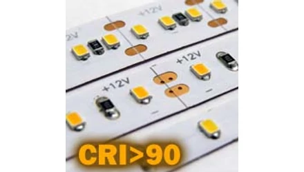 CRI 90 LED szalagok már 5W, 10W, 20W/méter teljesítménnyel