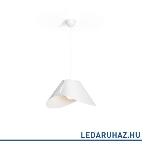 Philips Ecru fehér függesztett lámpa E27 foglalattal, 57,2 cm átmérő, 4095031PN
