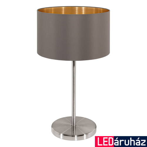 Eglo 31631 Maserlo asztali lámpa, barna, E27 foglalattal, max. 1x60W, IP20