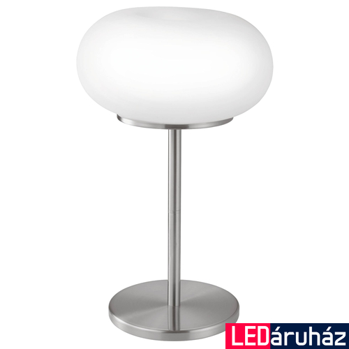 Eglo 86816 Optica asztali lámpa, nikkel, E27 foglalattal, max. 2x60W, IP20