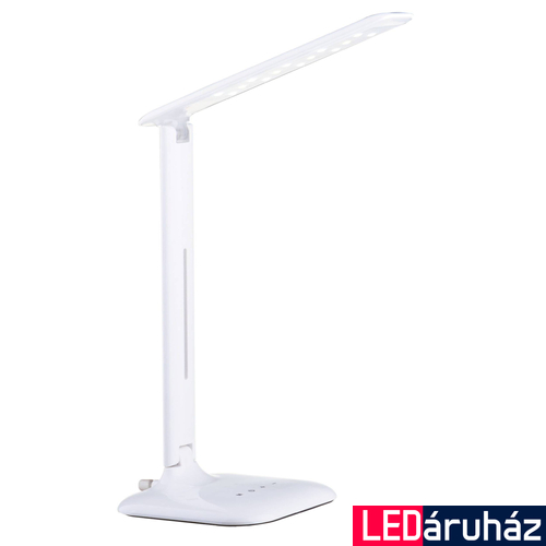 Eglo 93965 Caupo asztali lámpa, fehér, 280 lm, 3000K-6500K szabályozható, beépített LED, 2,9W, IP20