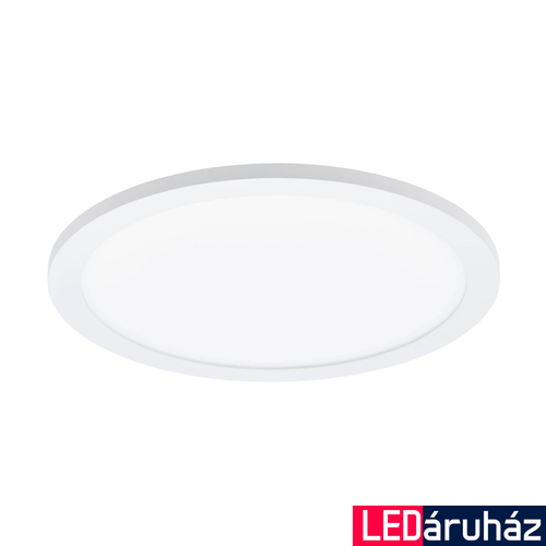 Eglo 97501 Sarsina LED panel, fehér, kör, 2100 lm, 4000K természetes fehér, beépített LED, 17W, IP20, 300mm átmérő