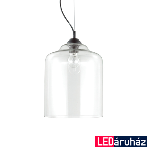 IDEAL LUX BISTRO' függesztett lámpa E27 foglalattal, max. 60W, 24 cm átmérő, üveg 112305