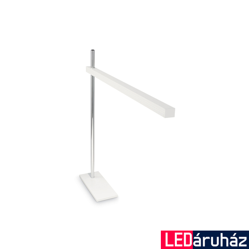 IDEAL LUX GRU asztali lámpa, beépített LED, 6,3W, 400 lm, 3000K melegfehér, 70,5x62 cm, fehér 147642