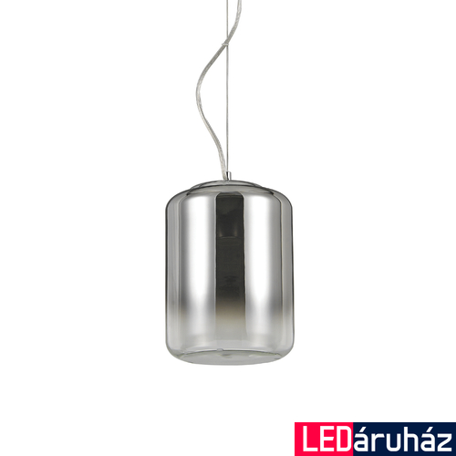 IDEAL LUX KEN függesztett lámpa E27 foglalattal, max. 60W, 19,5 cm átmérő, füstüveg 112084