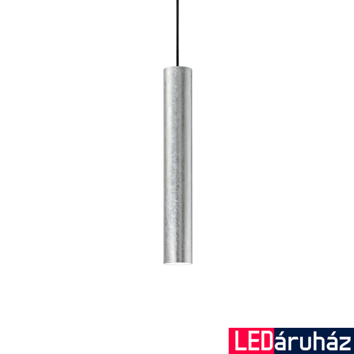 IDEAL LUX LOOK függesztett lámpa GU10 foglalattal, max. 50W, 6 cm átmérő, ezüst 141800
