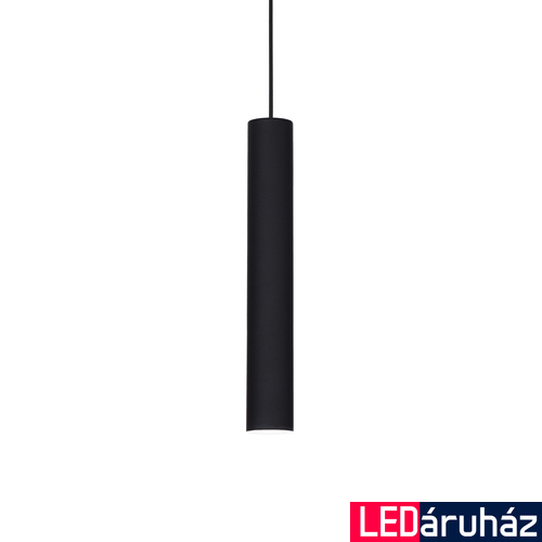 IDEAL LUX LOOK függesztett lámpa GU10 foglalattal, max. 50W, 6 cm átmérő, fekete 104928