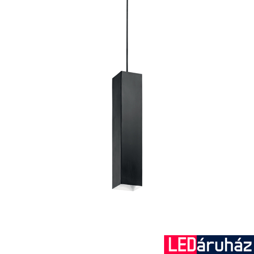IDEAL LUX SKY függesztett lámpa GU10 foglalattal, max. 28W, 6x45 cm, fekete 126913