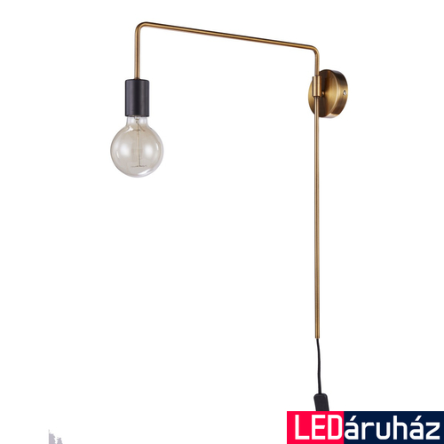 ITALUX MONIQ fali lámpa arany, E27, IT-MB-BR1721402-W1-G