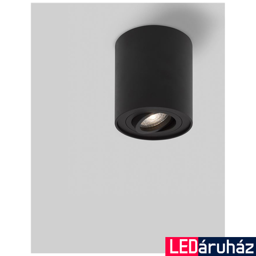 Nova Luce GOZZANO mennyezeti lámpa, fekete, GU10 foglalattal, max. 1x50W, 820002