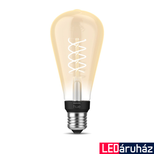 Philips Hue E27 White Filament fényforrás 2100K ultra-melegfehér, E27, 871951434306100, 8719514343061
