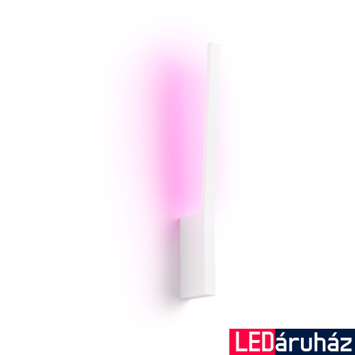 Philips Hue Liane fehér fali LED lámpa, White and Color Ambiance, 12,2W, 850lm, RGBW 2000-6500K, 8719514343443