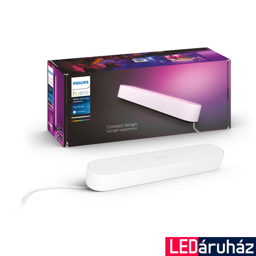 Philips Hue Play White and Color RGBW LED kiegészítő lámpatest, fehér, 42W, 530 lm, 7820331P7