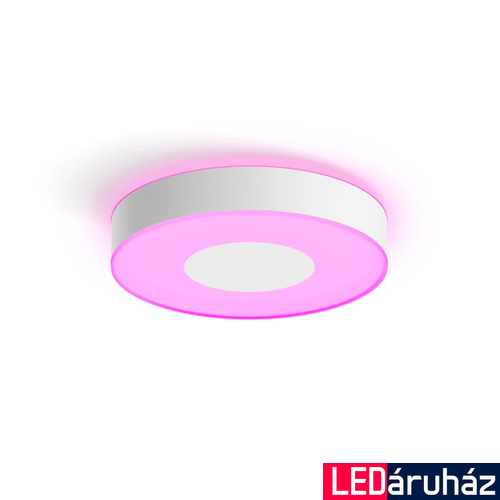 Philips Hue Xamento M mennyezeti LED lámpa, fürdőszobai, 33,5W, 2100lm, White and Color Ambiance, 2200-6500K, fehér, IP44, Bluetooth+Zigbee, 8718696176559