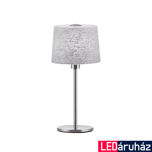 Viokef CALLAS asztali lámpa ezüst, E14, VIO-3090700