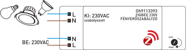Triak LED dimmer fázishasítás - Philips Hue rendszerhez Triak LED dimmer fázishasítás - Philips Hue rendszerhez