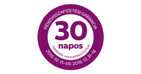 Philips Hue LED okosvilágítás  - Pénzvisszafizetési garancia