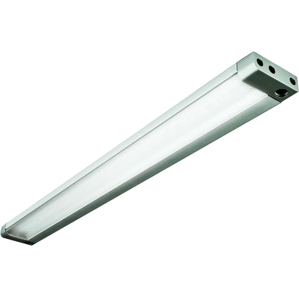 Mozgásérzékelős LED-es, süllyeszhető fiókvilágítás, alumínium, elülső szenzor, 24V CD, 4,3W, 4000K, 334 lm, 40 cm, jobb