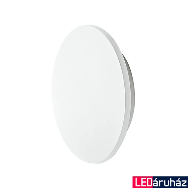 Azzardo Ancona fürdőszobai fali lámpa, fehér, 3000K melegfehér, beépített LED, 6W, 445 lm, AZ-2192
