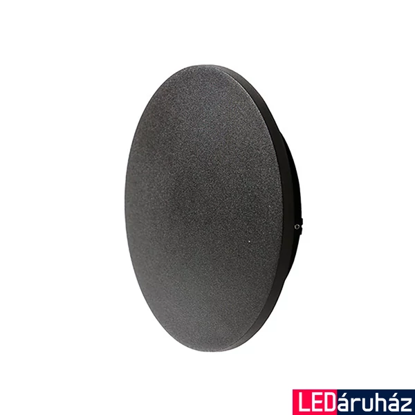 Azzardo Ancona fürdőszobai fali lámpa, fekete, 3000K melegfehér, beépített LED, 6W, 445 lm, AZ-2191