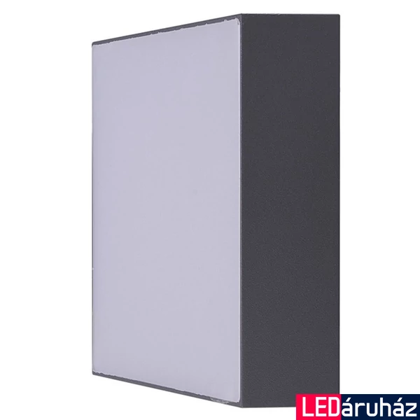 Azzardo Casper Square kültéri mennyezeti lámpa, szürke, Beépített LED, 1300 lm, AZ-4498