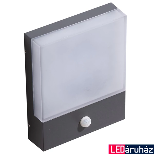 Azzardo Civita kültéri fali lámpa, szürke, Beépített LED, 800 lm, AZ-4360
