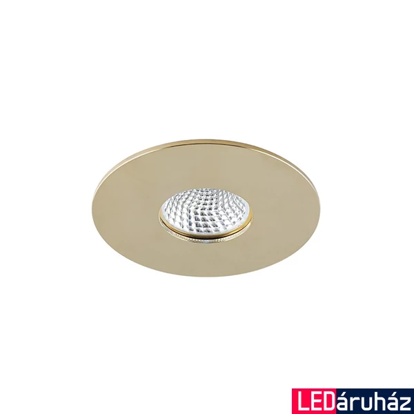 Azzardo Cleto beépíthető lámpa, arany, GU10, 1x50W, AZ-1622