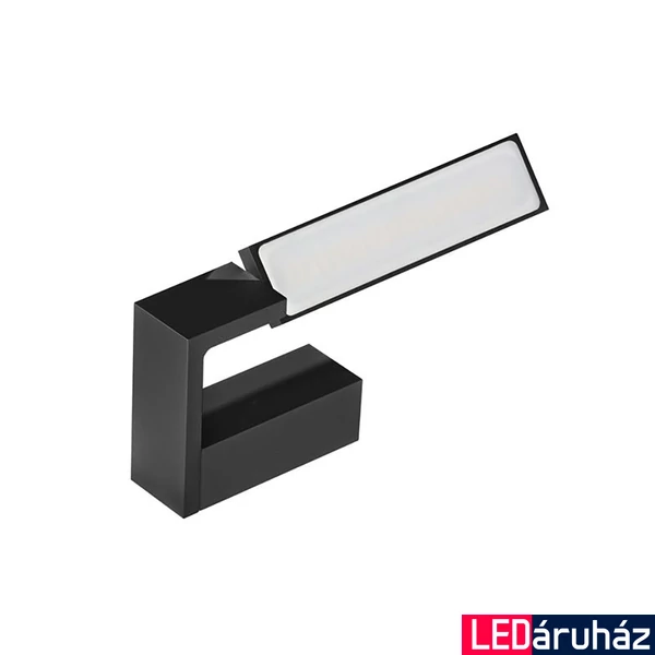 Azzardo Dalen fürdőszobai fali lámpa, fekete, 4000K természetes fehér, beépített LED, 7W, 840 lm, AZ-2961
