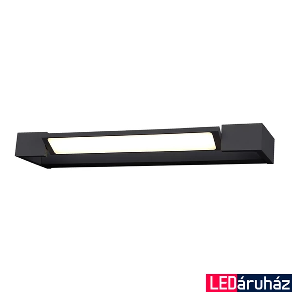 Azzardo Dali fürdőszobai fali lámpa, fekete, 3000K melegfehér, beépített LED, 12W, 1440 lm, AZ-2892