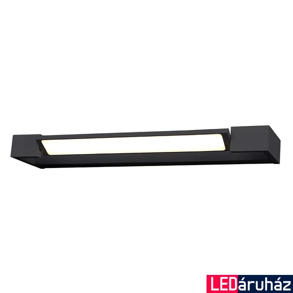Azzardo Dali fürdőszobai fali lámpa, fekete, 3000K melegfehér, beépített LED, 18W, 2160 lm, AZ-2894