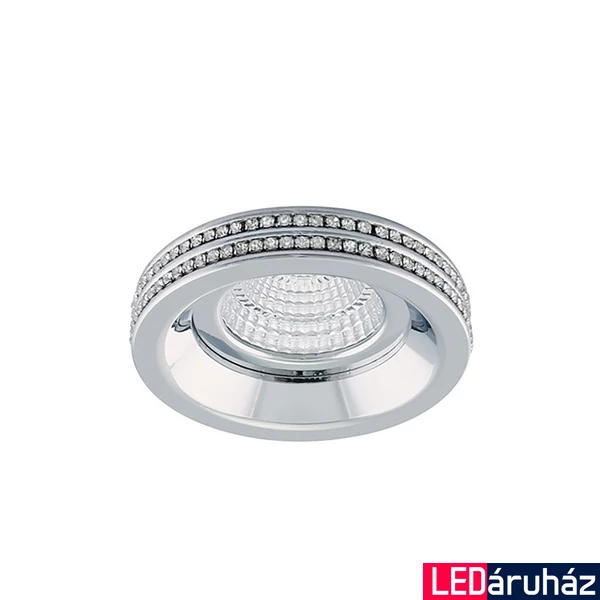 Azzardo Eva beépíthető lámpa, króm, GU10, 1x50W, AZ-1458