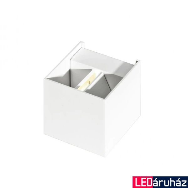 Azzardo Gambino kültéri fali lámpa, lefelé és felfelé világít, fehér, 3000K melegfehér, beépített LED, 6W, 320 lm, AZ-0950