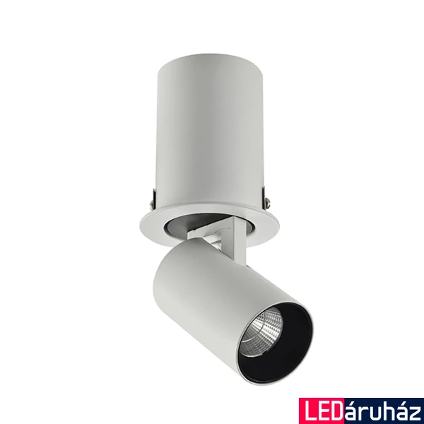 Azzardo Luna mennyezeti lámpa, fehér, Beépített LED, 1x15W, 1270 lm, AZ-2828
